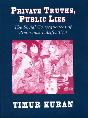 cover image of Private Truths, Public Lies